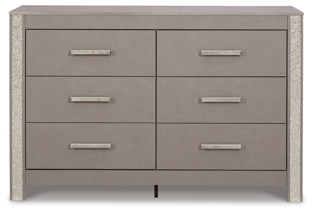 Surancha - Gray - Six Drawer Dresser Sacramento Furniture Store Furniture store in Sacramento