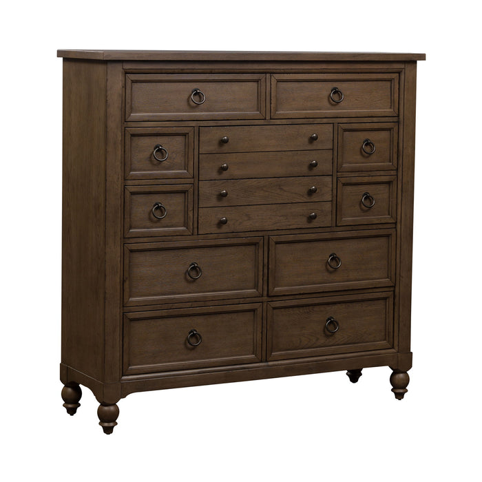 Americana Farmhouse - 12 Drawer Chesser - Light Brown