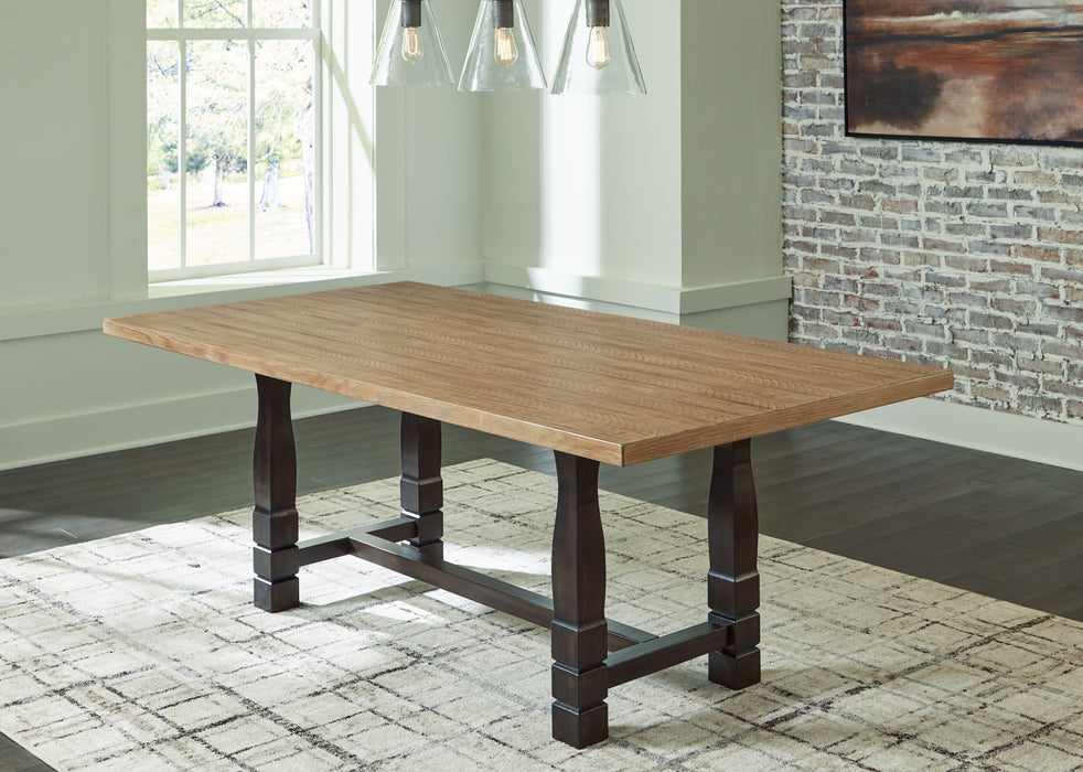 Charterton - Two-tone Brown - Rectangular Dining Room Table Sacramento Furniture Store Furniture store in Sacramento