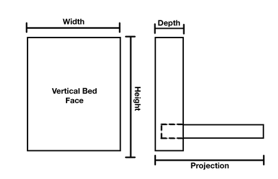 Murphy Bed - Wall Bed- Mirror