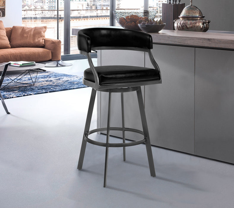 Saturn - Swivel Bar Stool - Mineral Legs