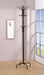 Collier - 12-Hook Coat Rack - Black Sacramento Furniture Store Furniture store in Sacramento