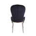 Hiero - Side Chair (Set of 2) - Black Fabric & Stainless Steel Sacramento Furniture Store Furniture store in Sacramento