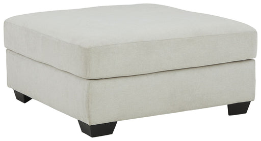 Lowder - Stone - Oversized Accent Ottoman Sacramento Furniture Store Furniture store in Sacramento