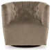 Hayesler - Cocoa - Swivel Accent Chair Sacramento Furniture Store Furniture store in Sacramento