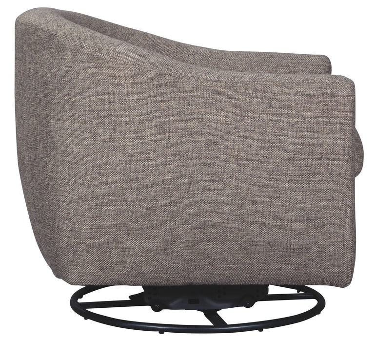 Upshur - Taupe - Swivel Glider Accent Chair Sacramento Furniture Store Furniture store in Sacramento