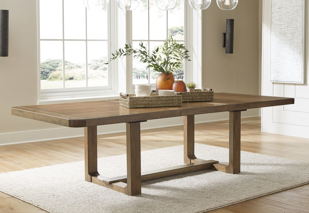 Cabalynn - Light Brown - Rectangular Dining Room Extension Table Sacramento Furniture Store Furniture store in Sacramento