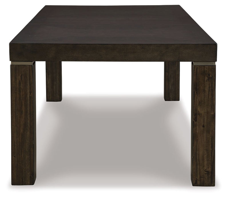 Hyndell - Dark Brown - Rectangular Dining Room Extension Table Sacramento Furniture Store Furniture store in Sacramento