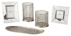 Dympna - Silver Finish - Accessory Set (Set of 5) Sacramento Furniture Store Furniture store in Sacramento