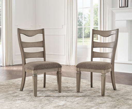 Lexorne - Gray - Dining Uph Side Chair (Set of 2) Sacramento Furniture Store Furniture store in Sacramento