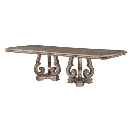 Northville - Dining Table - Antique Silver - 30" Sacramento Furniture Store Furniture store in Sacramento