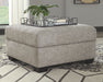 Megginson - Storm - Ottoman With Storage Sacramento Furniture Store Furniture store in Sacramento