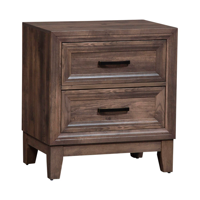 Ridgecrest - 2 Drawer Nightstand - Light Brown