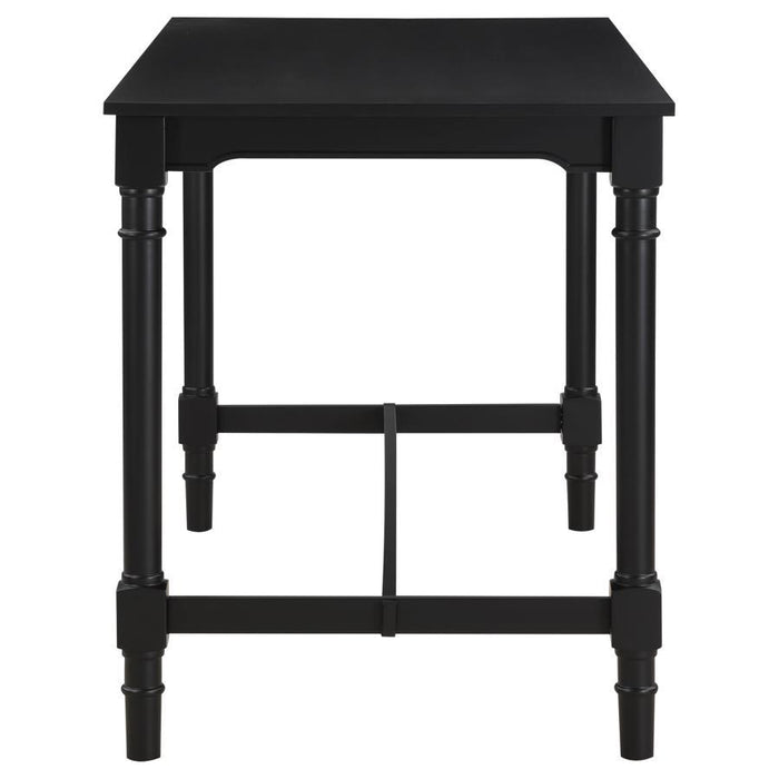 Martina - 5 Piece Rectangular Spindle Leg Counter Height Dining Set - Oatmeal And Black Sacramento Furniture Store Furniture store in Sacramento