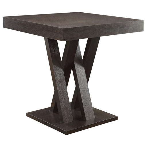 Freda - Double X-Shaped Base Square Table Sacramento Furniture Store Furniture store in Sacramento