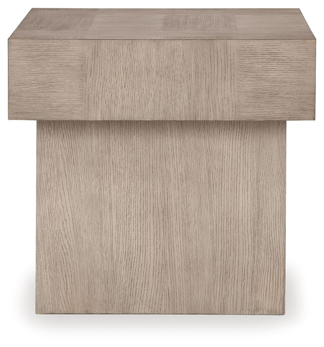 Jorlaina - Light Grayish Brown - Square End Table Sacramento Furniture Store Furniture store in Sacramento