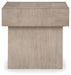 Jorlaina - Light Grayish Brown - Square End Table Sacramento Furniture Store Furniture store in Sacramento