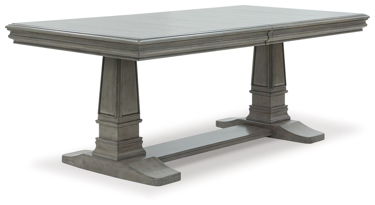 Lexorne - Gray - Dining Extension Table Sacramento Furniture Store Furniture store in Sacramento