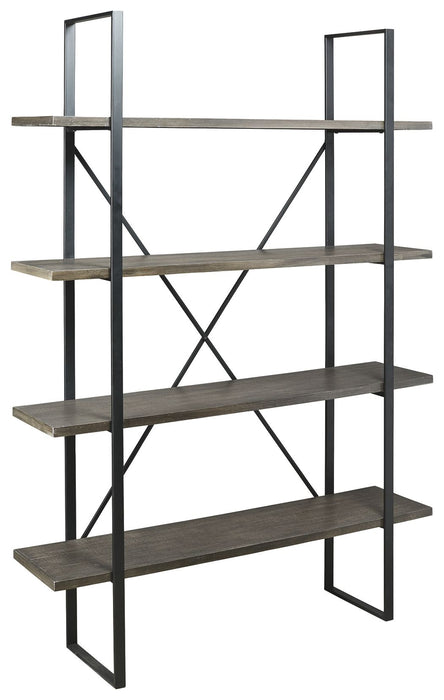 Gilesgrove - Black / Gray - Bookcase Sacramento Furniture Store Furniture store in Sacramento