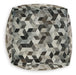 Albermarle - Gray / Brown - Pouf Sacramento Furniture Store Furniture store in Sacramento