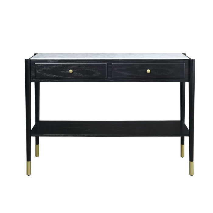 Atalia - Accent Table - Marble & Black Sacramento Furniture Store Furniture store in Sacramento