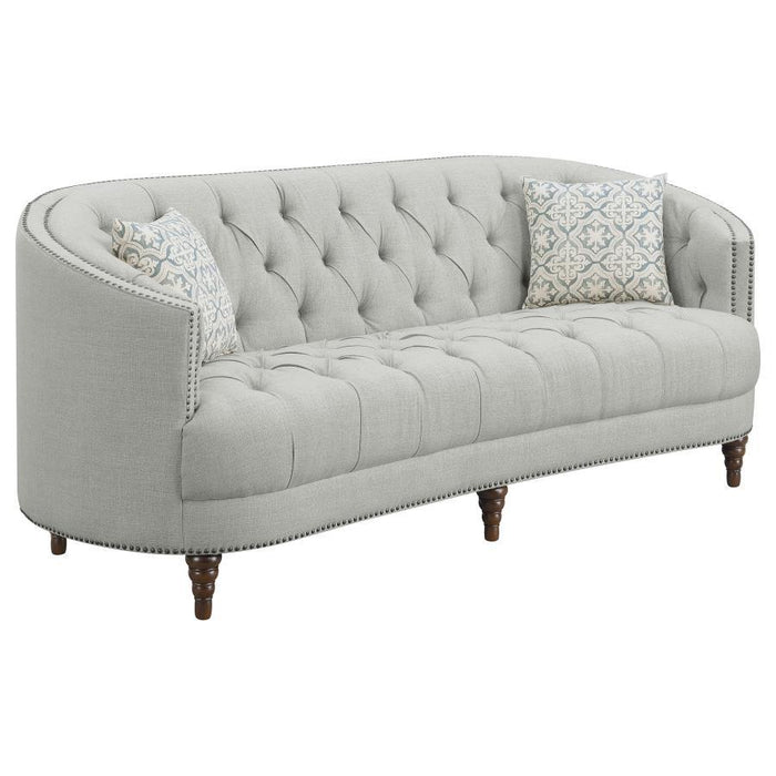 Avonlea - Upholstered Tufted Living Room Set