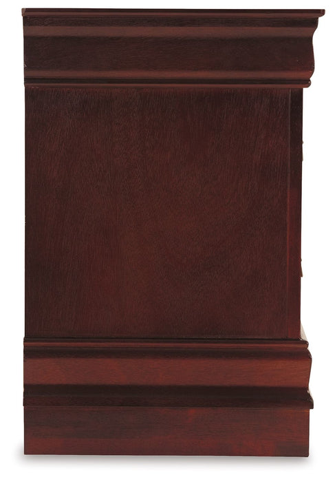 Alisdair - Reddish Brown - Two Drawer Night Stand Sacramento Furniture Store Furniture store in Sacramento