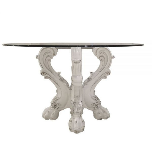 Dresden - Dining Table 33"L - Bone White Finish Sacramento Furniture Store Furniture store in Sacramento