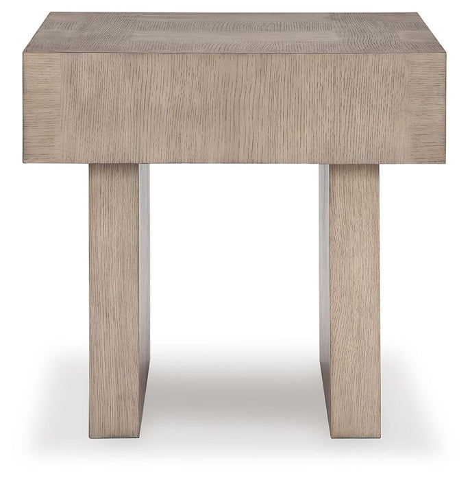 Jorlaina - Light Grayish Brown - Square End Table Sacramento Furniture Store Furniture store in Sacramento