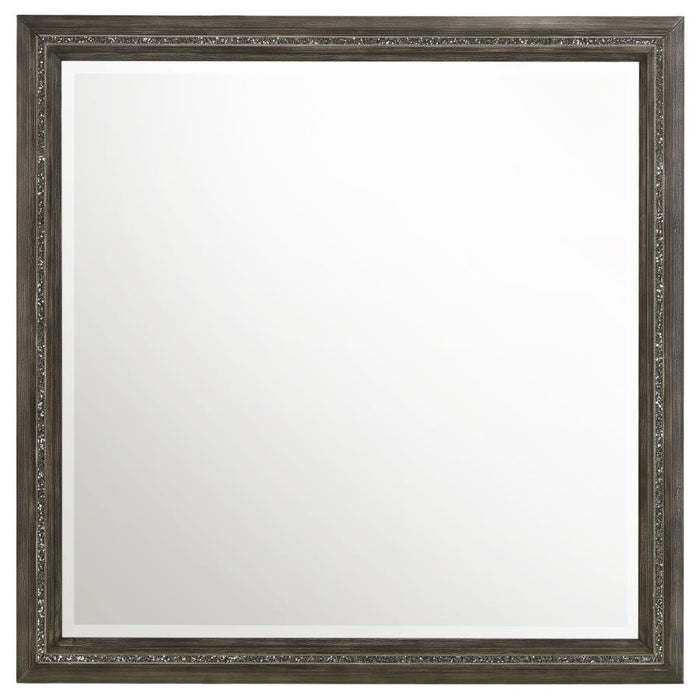 Janine - Square Dresser Mirror - Gray Sacramento Furniture Store Furniture store in Sacramento