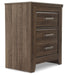 Juararo - Dark Brown - Two Drawer Night Stand Sacramento Furniture Store Furniture store in Sacramento