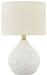 Wardmont - White - Ceramic Table Lamp Sacramento Furniture Store Furniture store in Sacramento