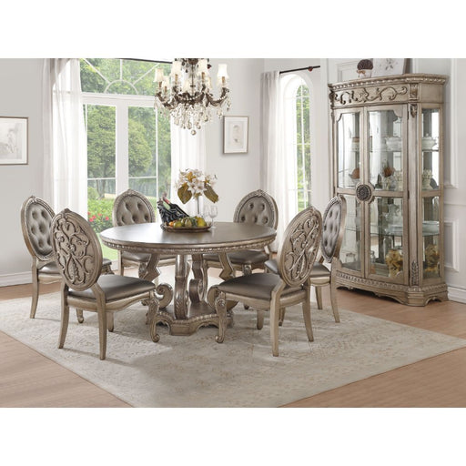 Northville - Dining Table - Antique Silver Sacramento Furniture Store Furniture store in Sacramento