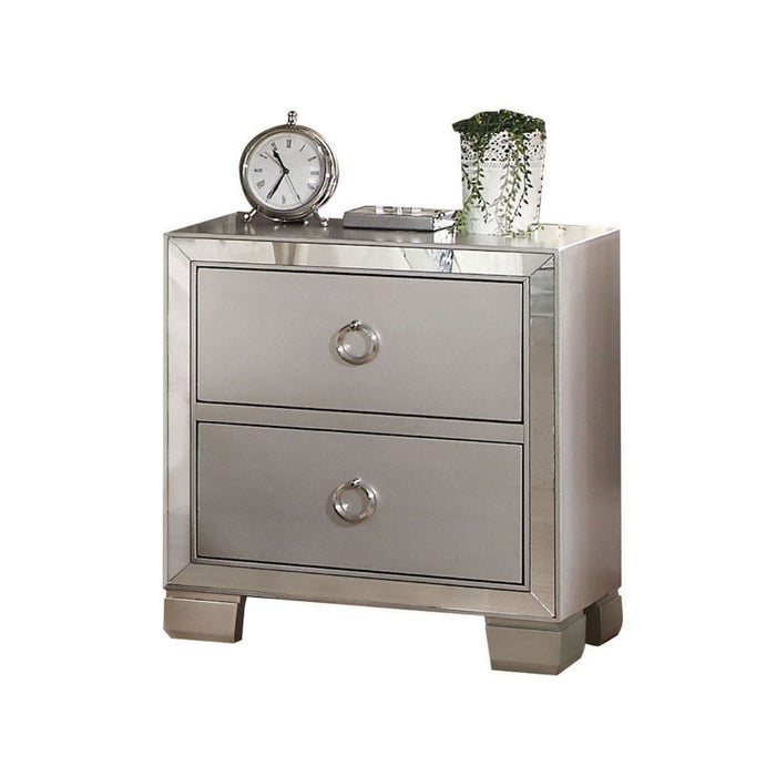 Voeville II - Nightstand - Platinum Sacramento Furniture Store Furniture store in Sacramento