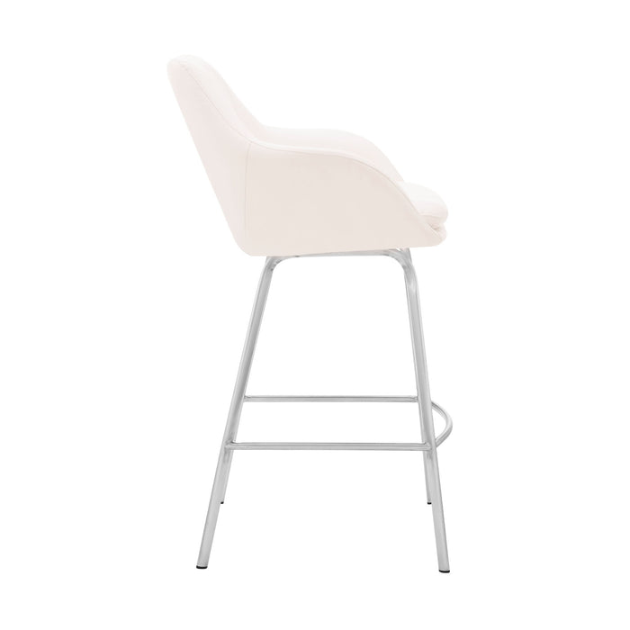 Aura - Steel Swivel Stool