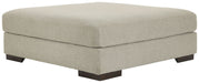 Lyndeboro - Wicker - Oversized Accent Ottoman Sacramento Furniture Store Furniture store in Sacramento