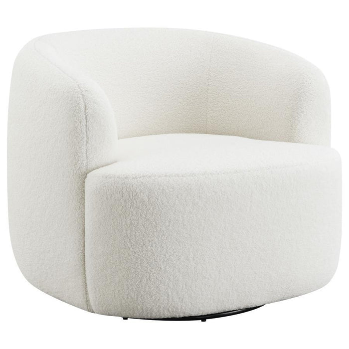 Hudson - Upholstered Swivel Chair - Natural Sacramento Furniture Store Furniture store in Sacramento