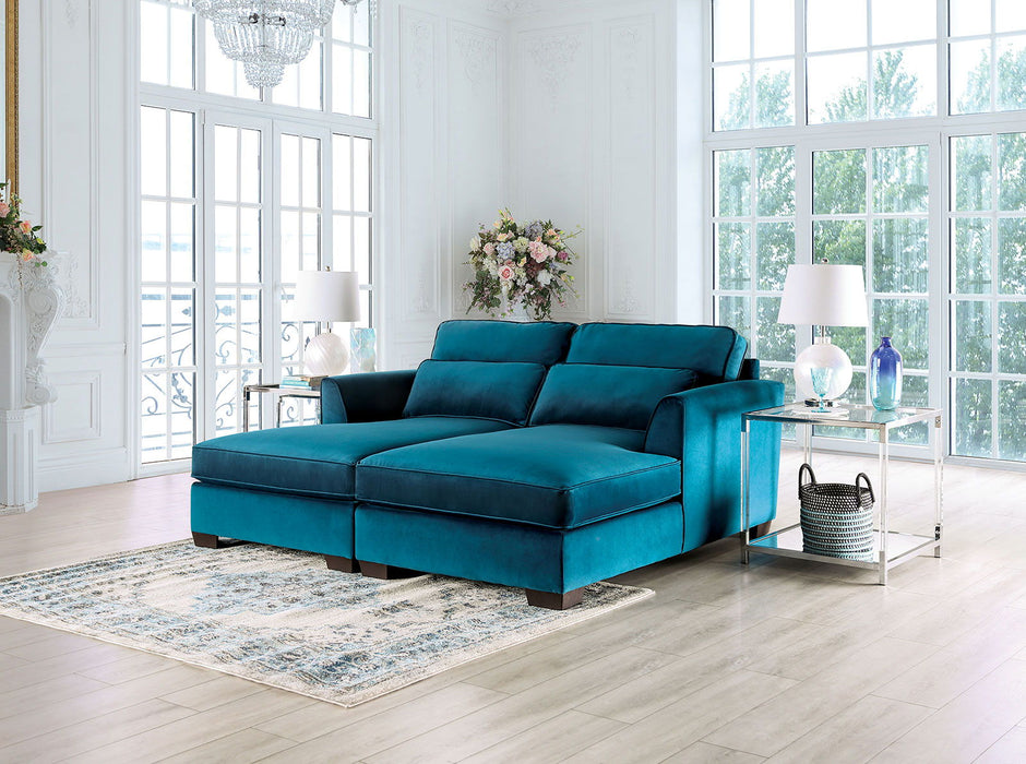 Peregrine - Sectional - Teal Sacramento Furniture Store Furniture store in Sacramento