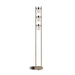 Munson - Floor Lamp With 3 Swivel Lights - Brushed Silver Sacramento Furniture Store Furniture store in Sacramento