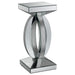 Amalia - Square End Table With Lower Shelf - Clear Mirror Sacramento Furniture Store Furniture store in Sacramento