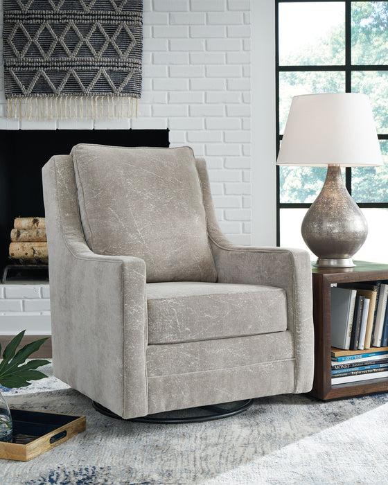 Kambria - Pebble - Swivel Glider Accent Chair Sacramento Furniture Store Furniture store in Sacramento