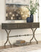 Quinnland - Antique Black - Console Sofa Table Sacramento Furniture Store Furniture store in Sacramento