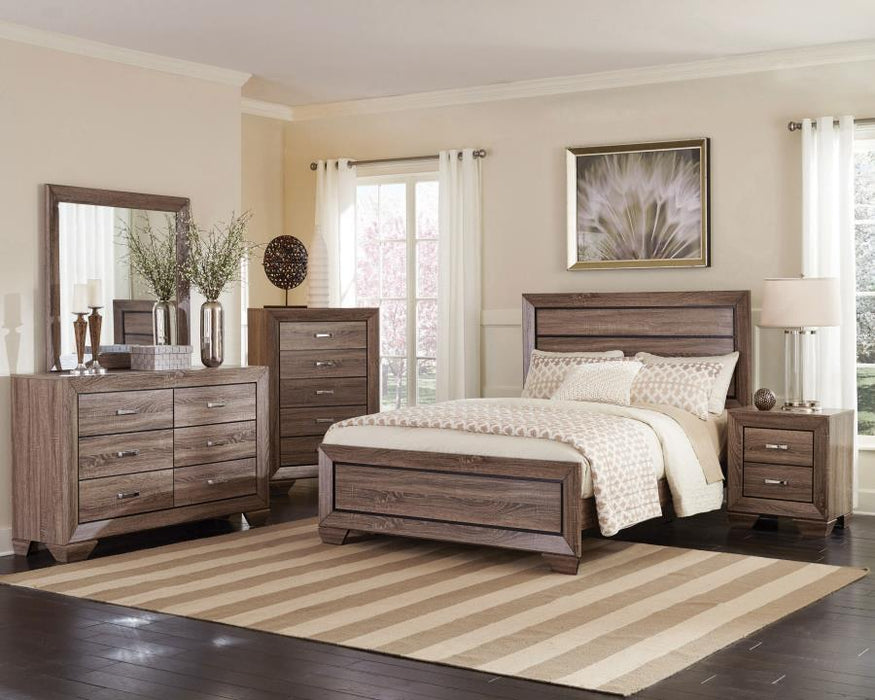 Kauffman - High Headboard Panel Bed Sacramento Furniture Store Furniture store in Sacramento