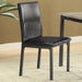 Garza - Upholstered Dining Chairs (Set of 2) - Black Sacramento Furniture Store Furniture store in Sacramento