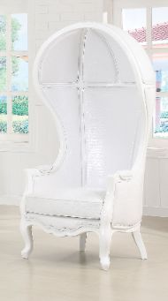 Jana - Accent Chair - White PU Sacramento Furniture Store Furniture store in Sacramento