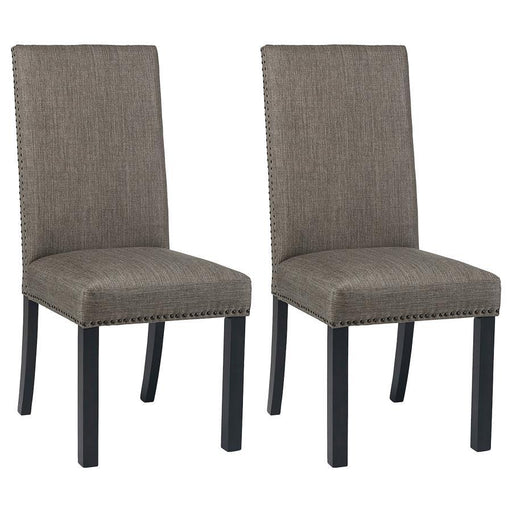 Hubbard - Upholstered Side Chairs (Set of 2) - Charcoal Sacramento Furniture Store Furniture store in Sacramento