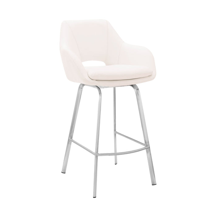 Aura - Steel Swivel Stool