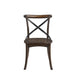 Kaelyn - Side Chair (Set of 2) - Dark Oak & Black Sacramento Furniture Store Furniture store in Sacramento