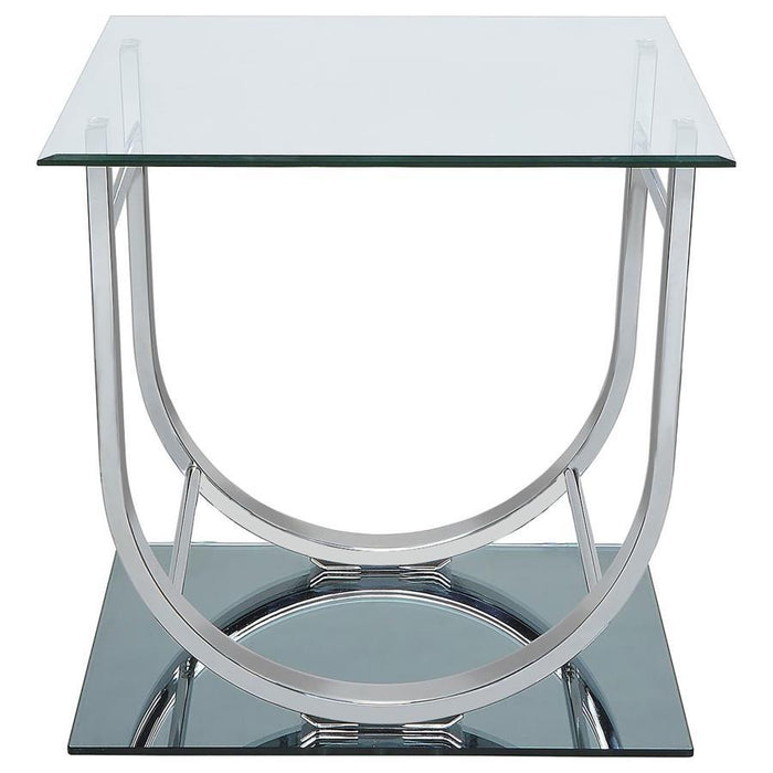 Danville - U-Shaped End Table - Chrome Sacramento Furniture Store Furniture store in Sacramento