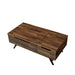 Throm - Coffee Table - Walnut Sacramento Furniture Store Furniture store in Sacramento